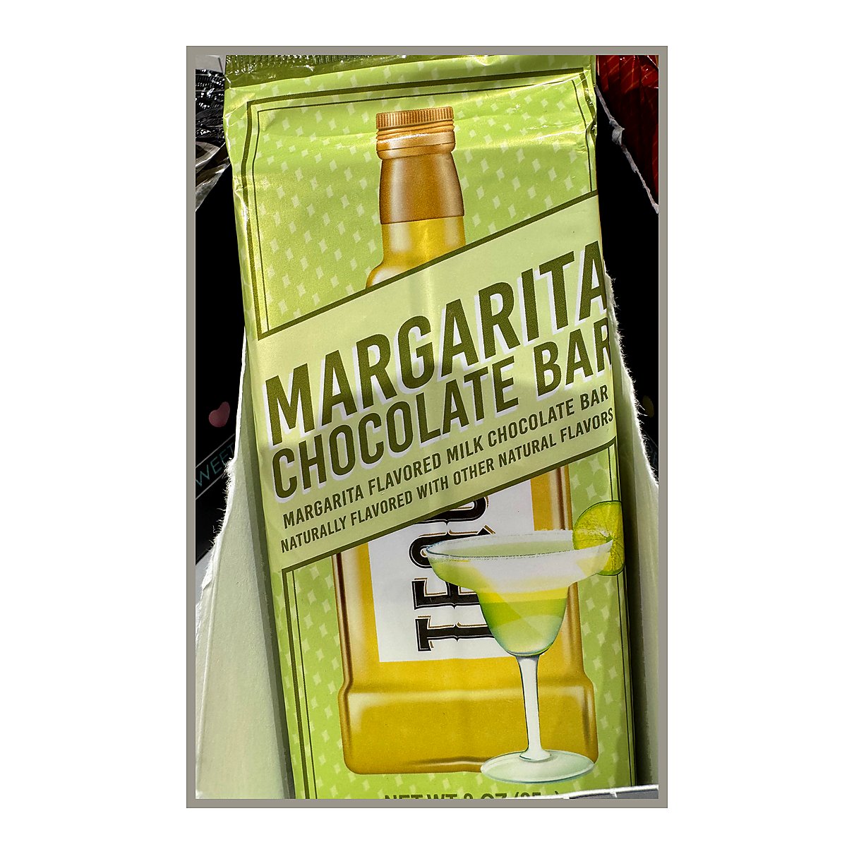 Margarita Chocolate Bar - processed