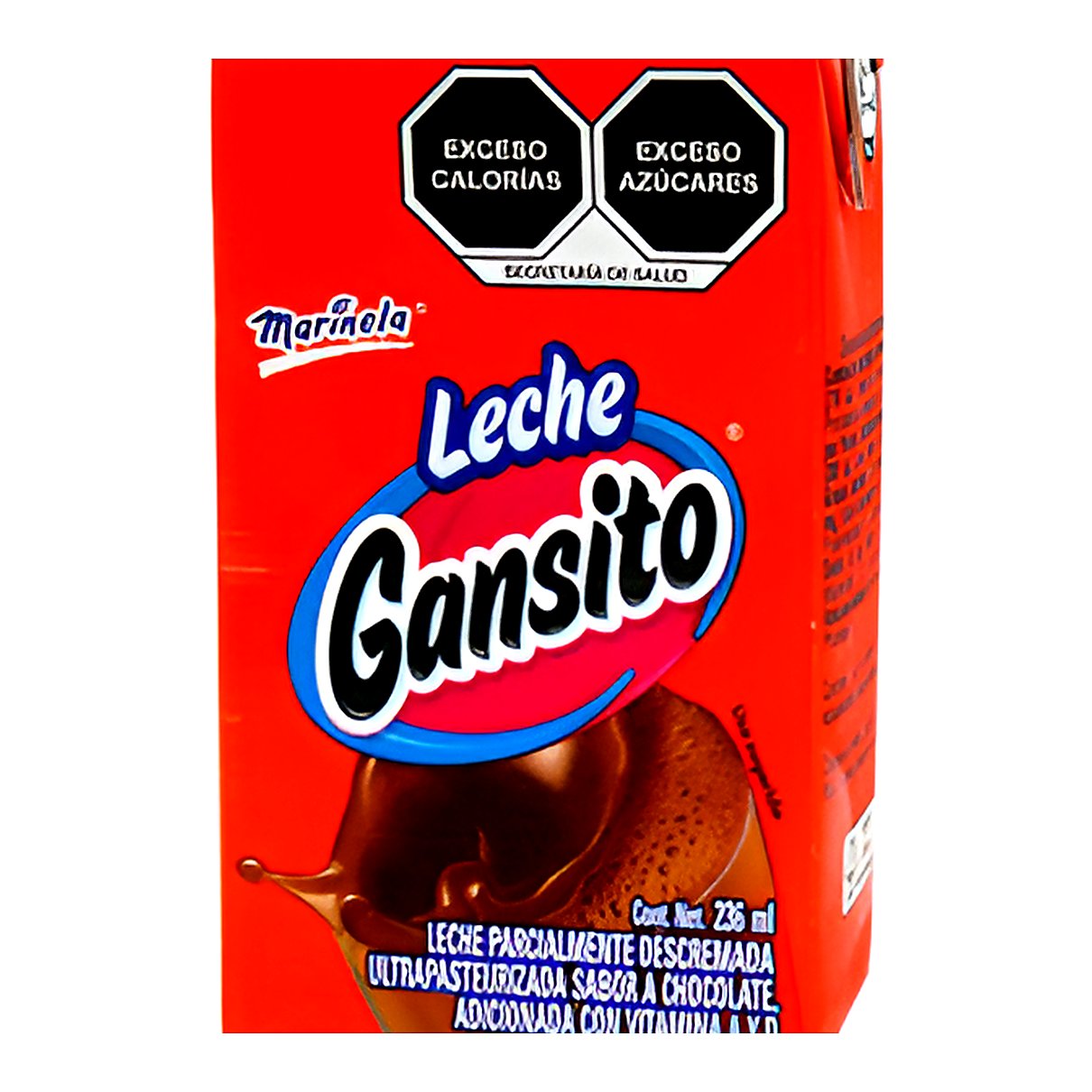 Marinela Leche Gansito - processed