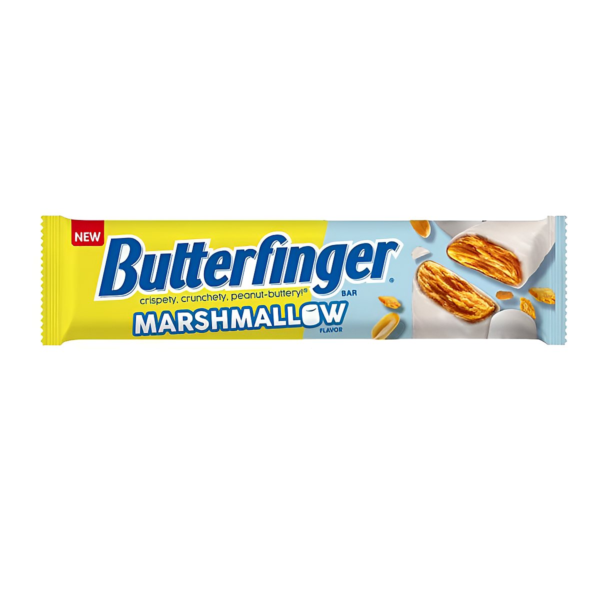 Marshmallow Butterfinger - processed