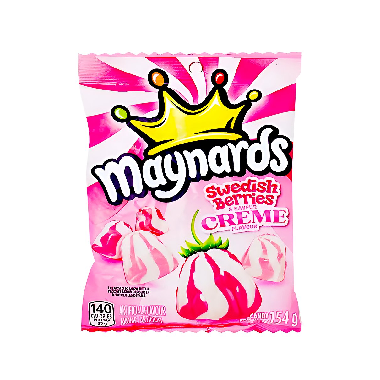 Maynards swedish berries & saveur creme flavorf - processed