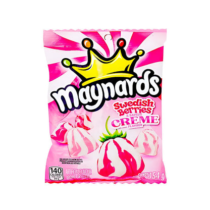 Maynards swedish berries & saveur creme flavorf - processed