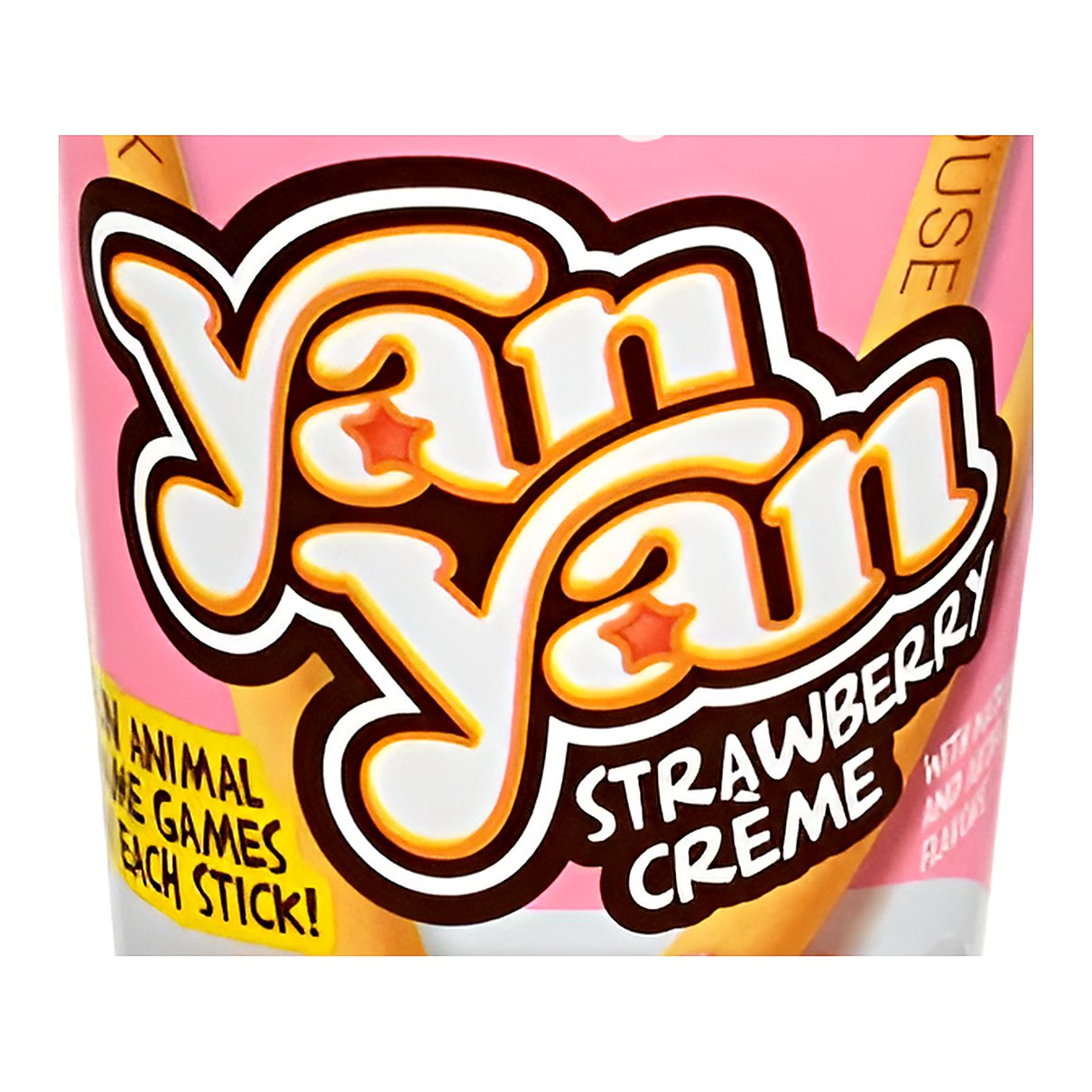 Meiji Yanyan strawberry creme - processed