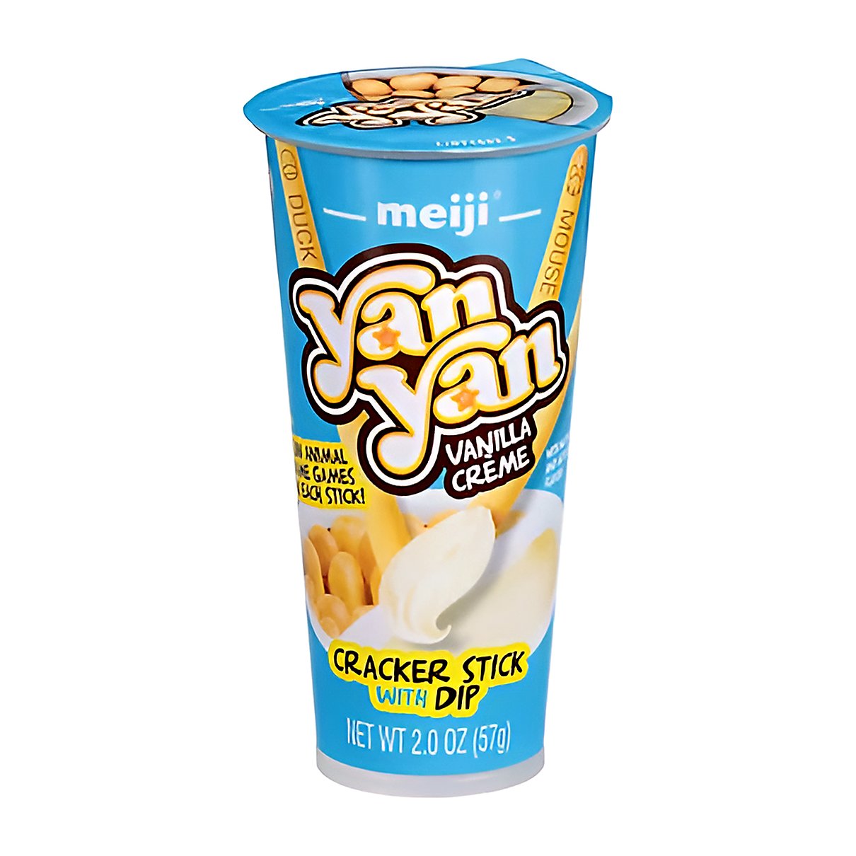 Meiji YanYan vanilla cream - processed