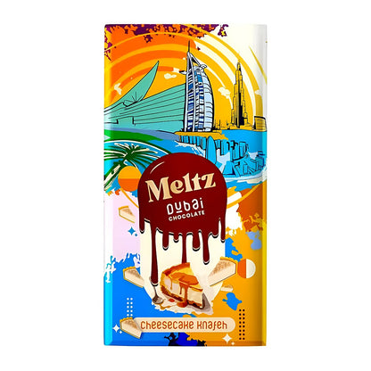 Meltz Dubai Chocolate cheesecake flavor - processed