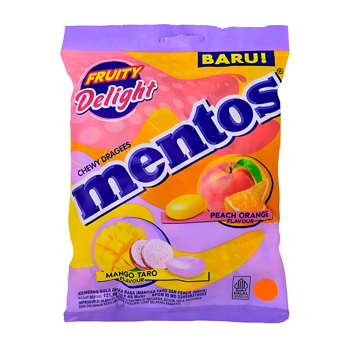 Mentos Fruity Delight - processed
