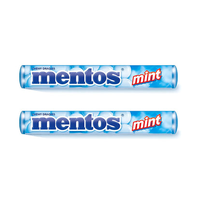 MENTOS MINT Chewy Dragees Candy - processed