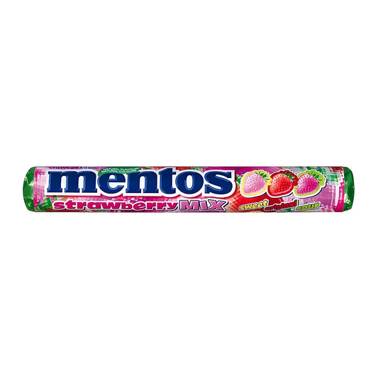 Mentos Strawberry Mix - processed