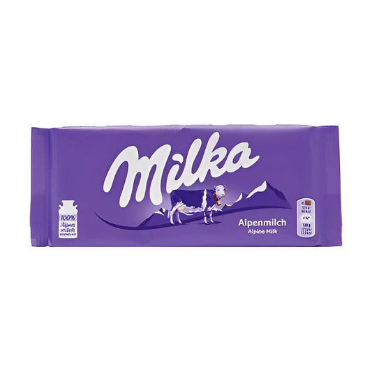 Milka Alpine Milk 270g - processed