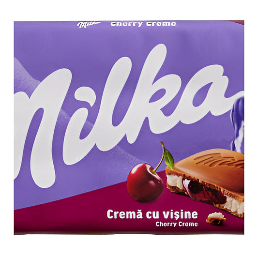 Milka Cherry Creme 100g - processed