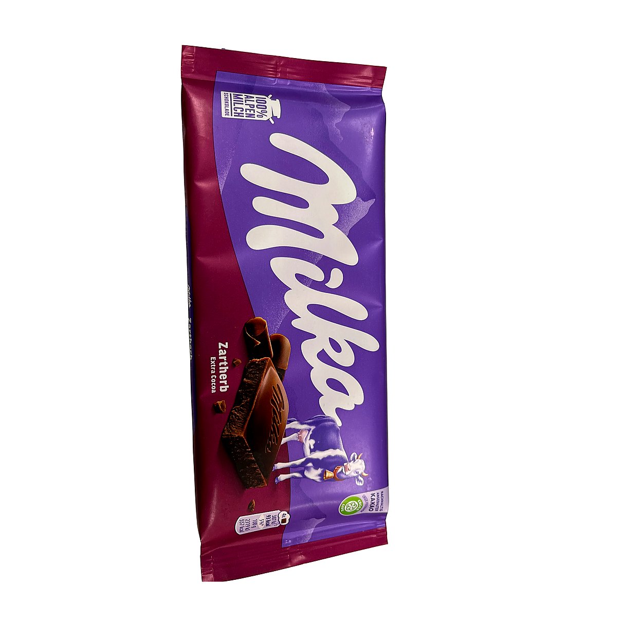 Milka extra cocoa - processed