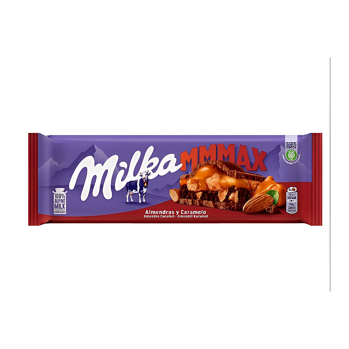 Milka Max Almond Caramel - processed