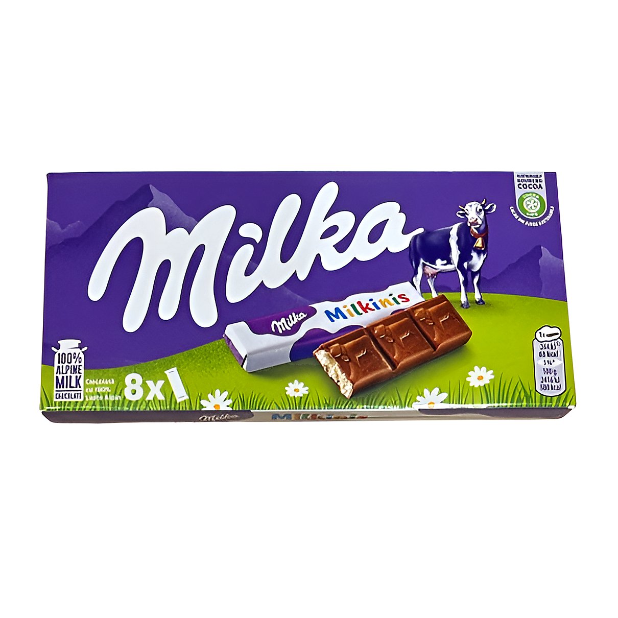 Milka Milkinis Choco Sticks - processed