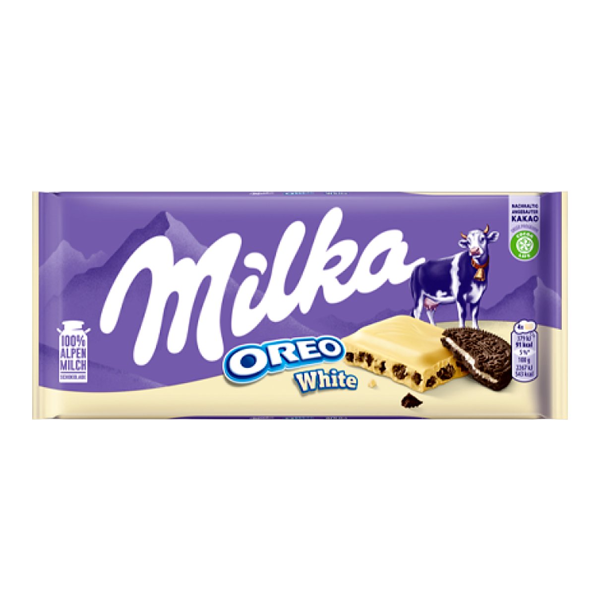 Milka Oreo White - processed