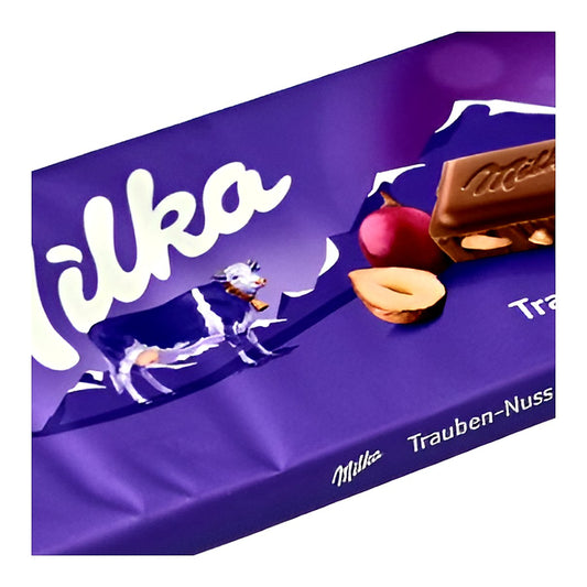 Milka Raisins And Nuts - processed