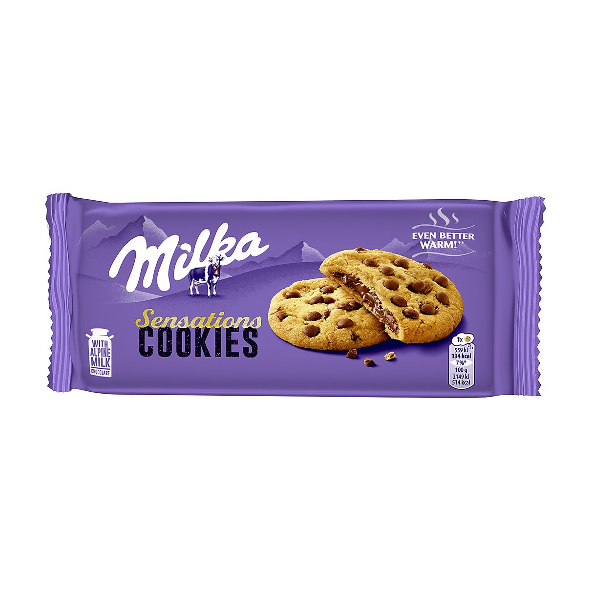 Milka sensation cookies - processed
