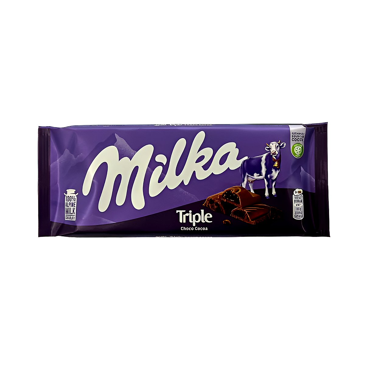 Milka Triple Chocolate Cocoa - processed
