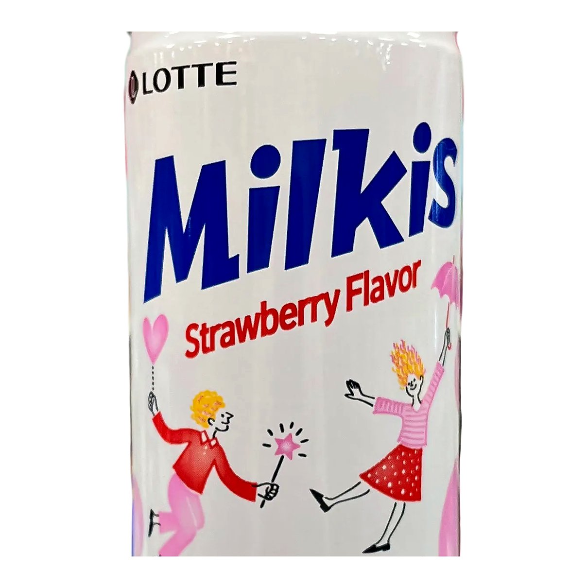 Milkis Strawberry Soda - processed