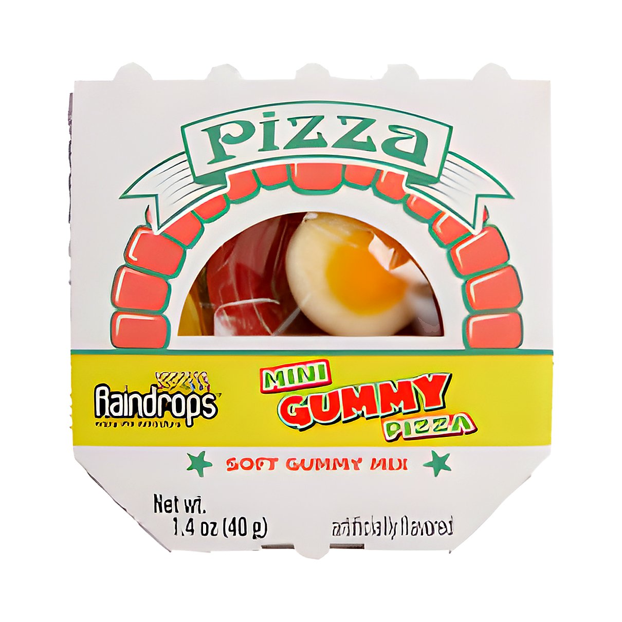 Mini Gummy Pizza - processed