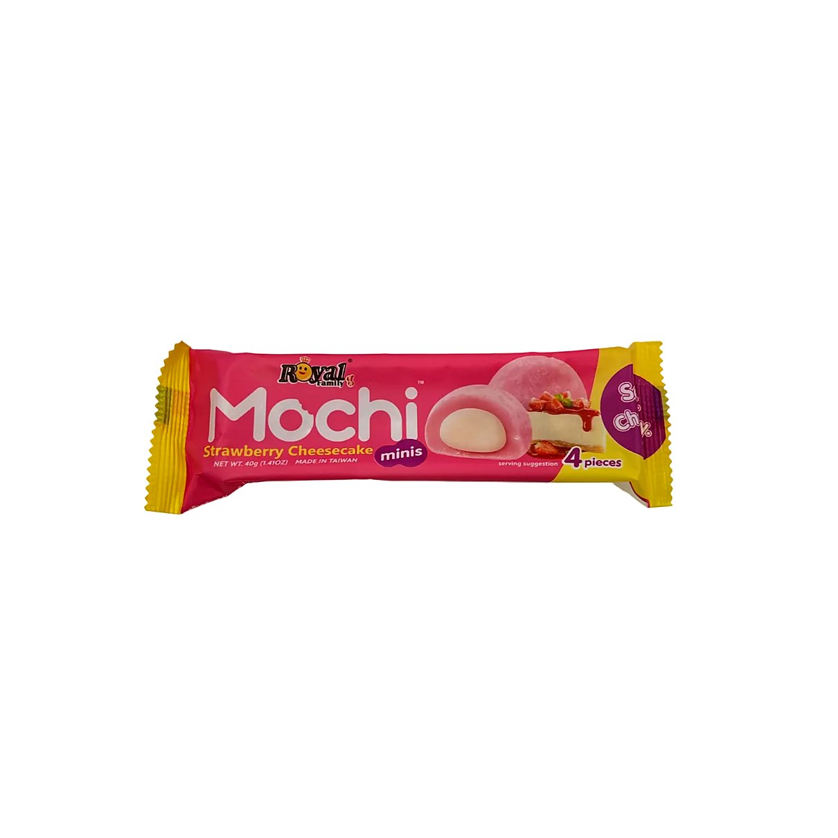 Minis Mochi - Strawberry - processed
