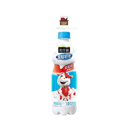 Minute Maid Fruit Milk - Strawberry Flavor with Coconut - processed