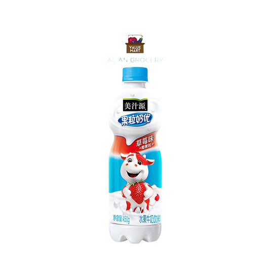 Minute Maid Fruit Milk - Strawberry Flavor with Coconut - processed