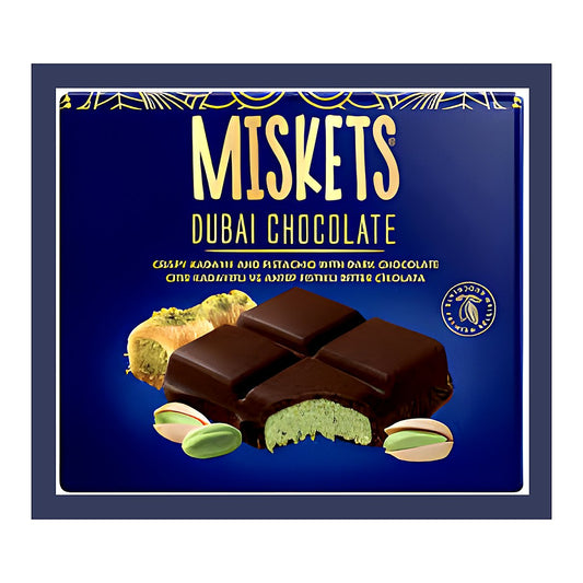 Miskets Dark Dubai Chocolate - processed
