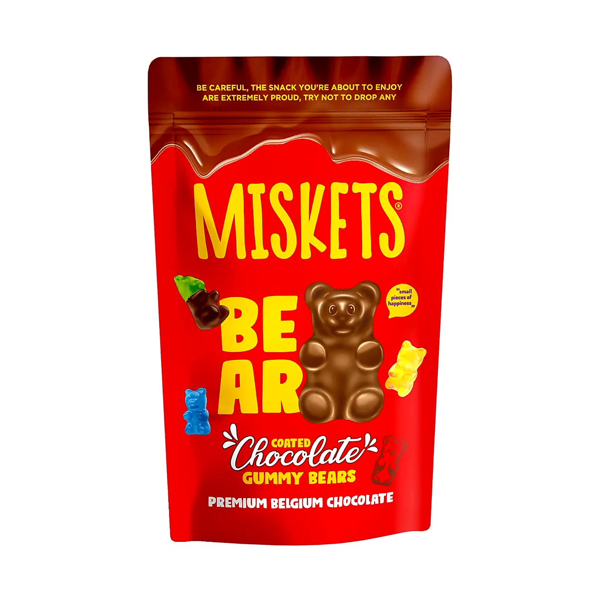 Miskets chocolate bears - processed