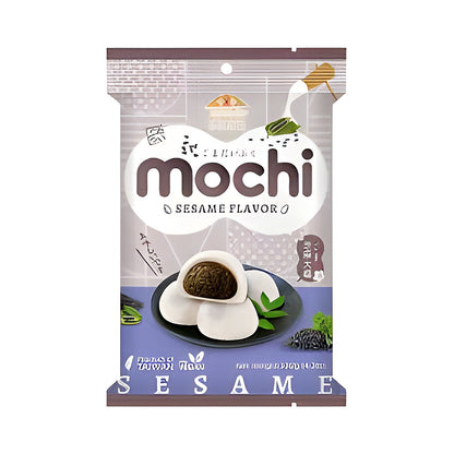Mochi Sesame Flavor - Hill Mochi - processed