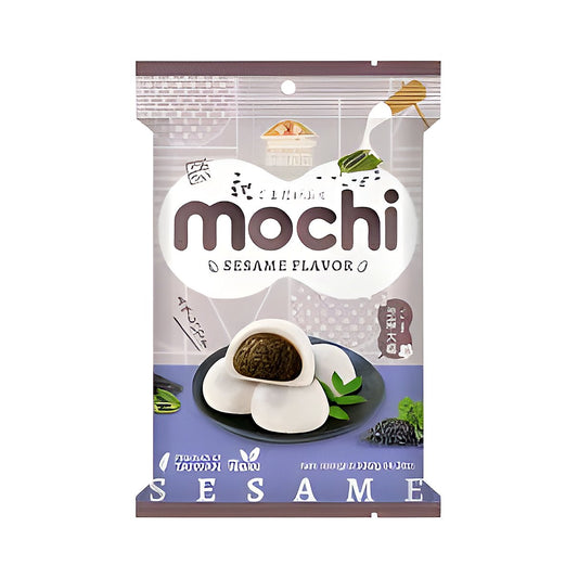 Mochi Sesame Flavor - Hill Mochi - processed