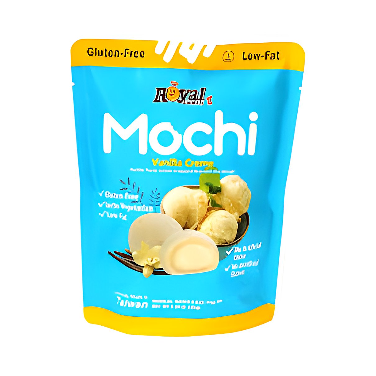 Royal Family Mochi Vanilla Creme - processed