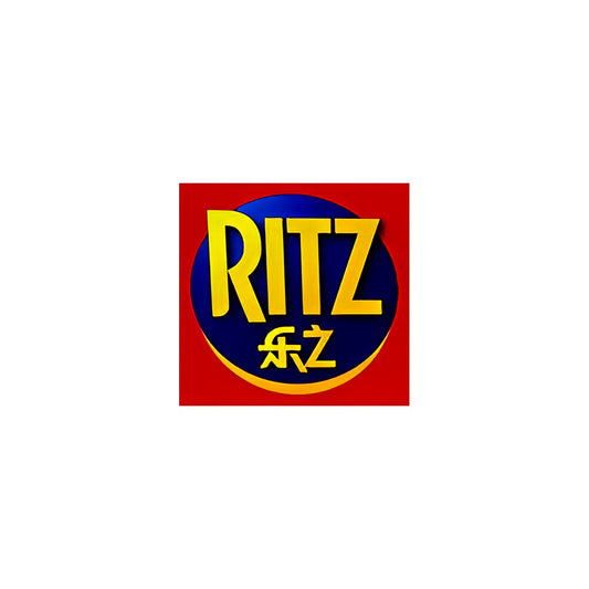 Mondelez Ritz Biscuit - Peach & Cheese Flavor - processed