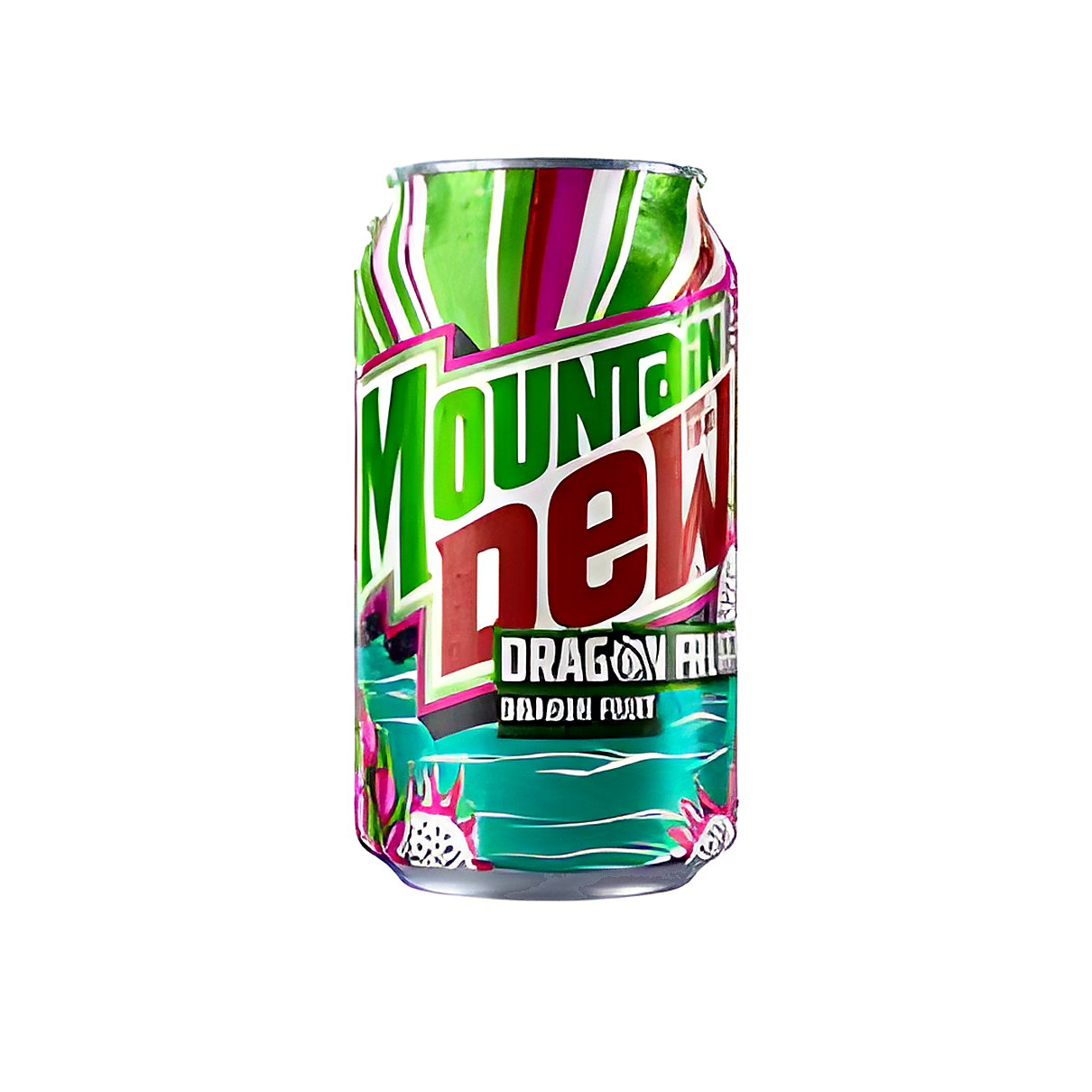 Mountain Dew - Dragon fruit - processed