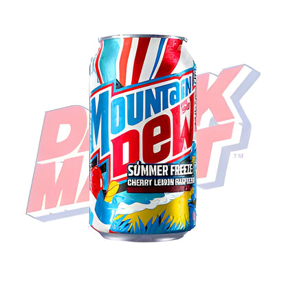 Mountain Dew Summer Freeze - Cherry Lemon Raspberry - processed