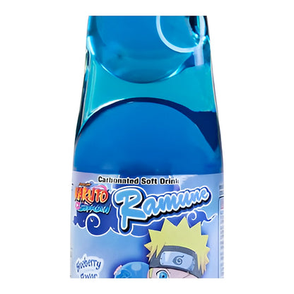 Naruto Ramune Blueberry Flavor - processed