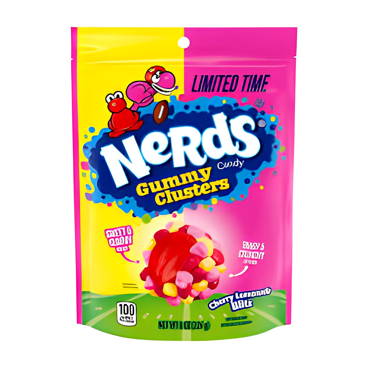 Nerds Gummy Clusters - Cherry Lemonade - processed