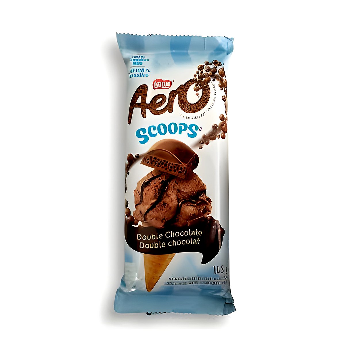 Nestle Aero Double Chocolate Scoops - processed
