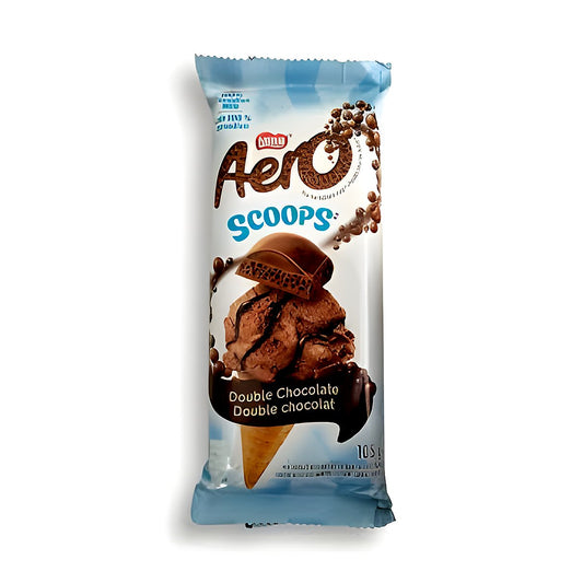 Nestle Aero Double Chocolate Scoops - processed