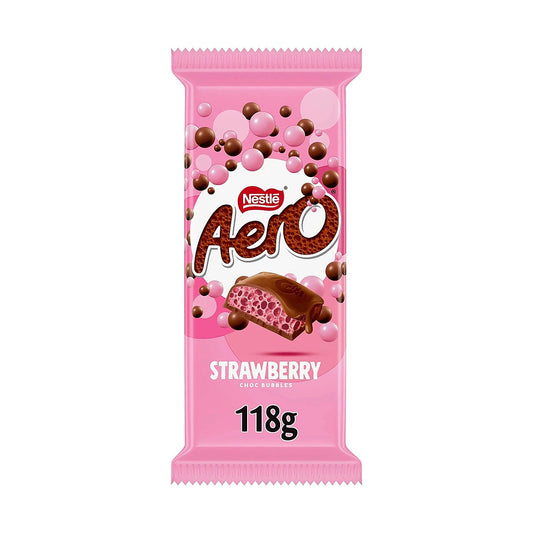 Nestle aero strawberry - processed