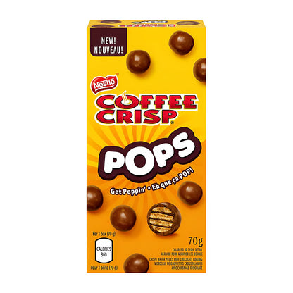Nestle Coffee Crisp Pops - processed