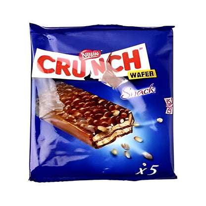 Nestle crunch wafer snack 5x - processed