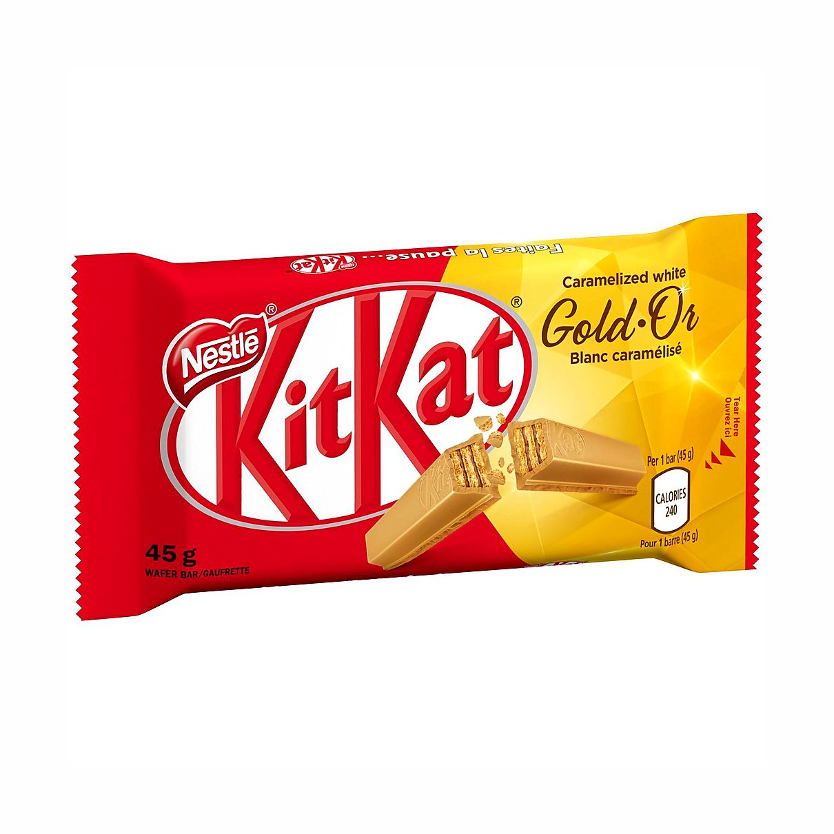 Nestle Kit Kat Gold on - processed