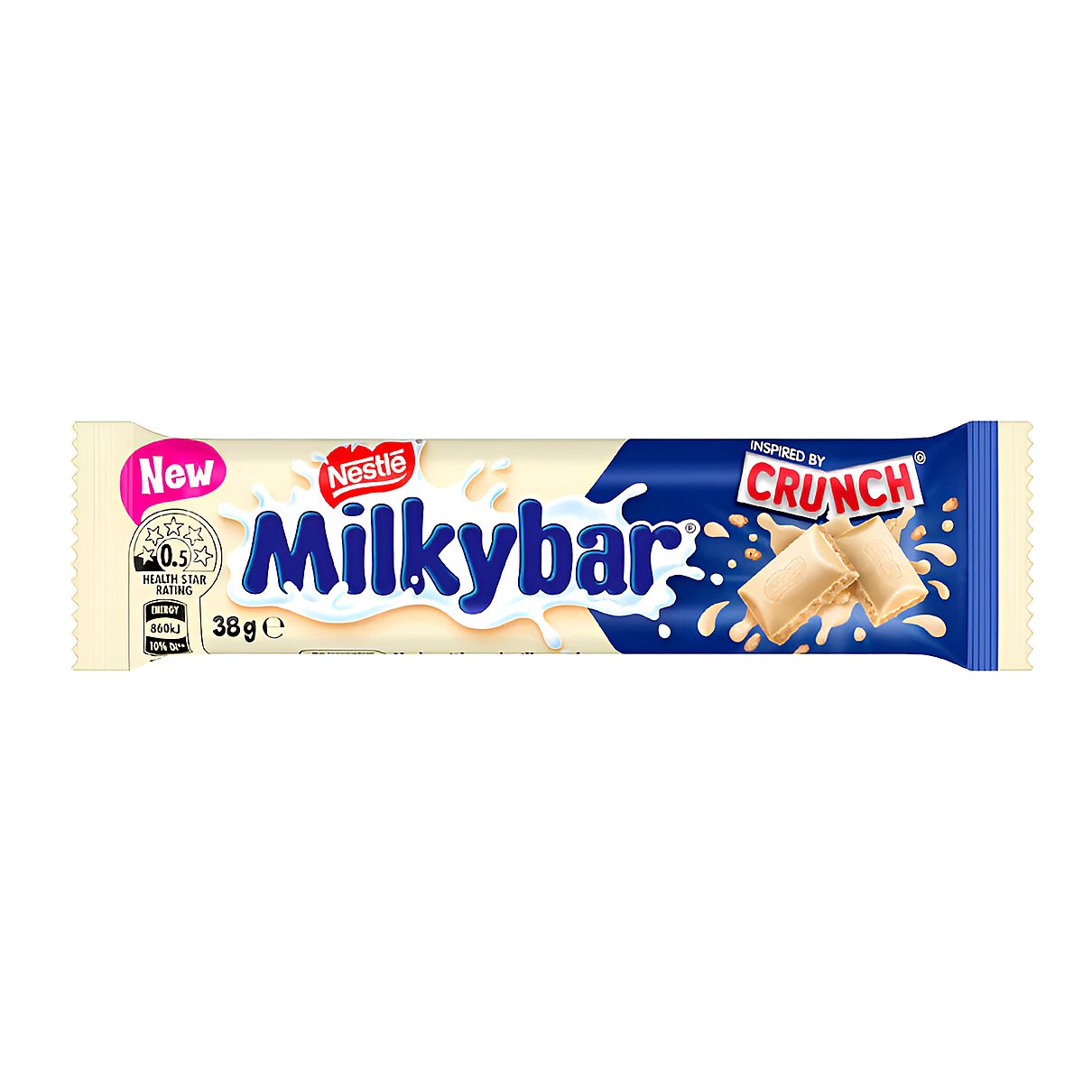 Nestle Milkybar Crunch Bar 38g - processed