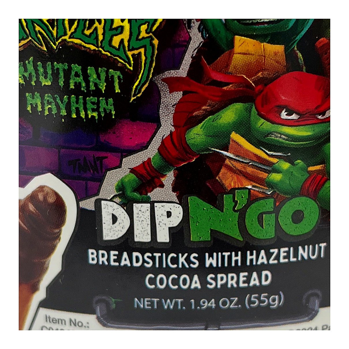 Nickelodeon dip n go breadsticks - processed