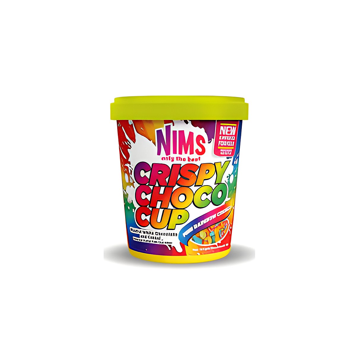 Nims Crispy Choco Tub Mini Rainbow Crunch - processed