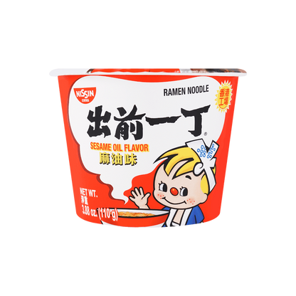 Nissin Sesame Oil Flavor Ramen Noodle
