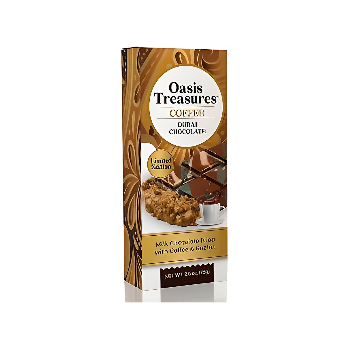 Oasis Treasures Coffee Dubai Chocolate - processed