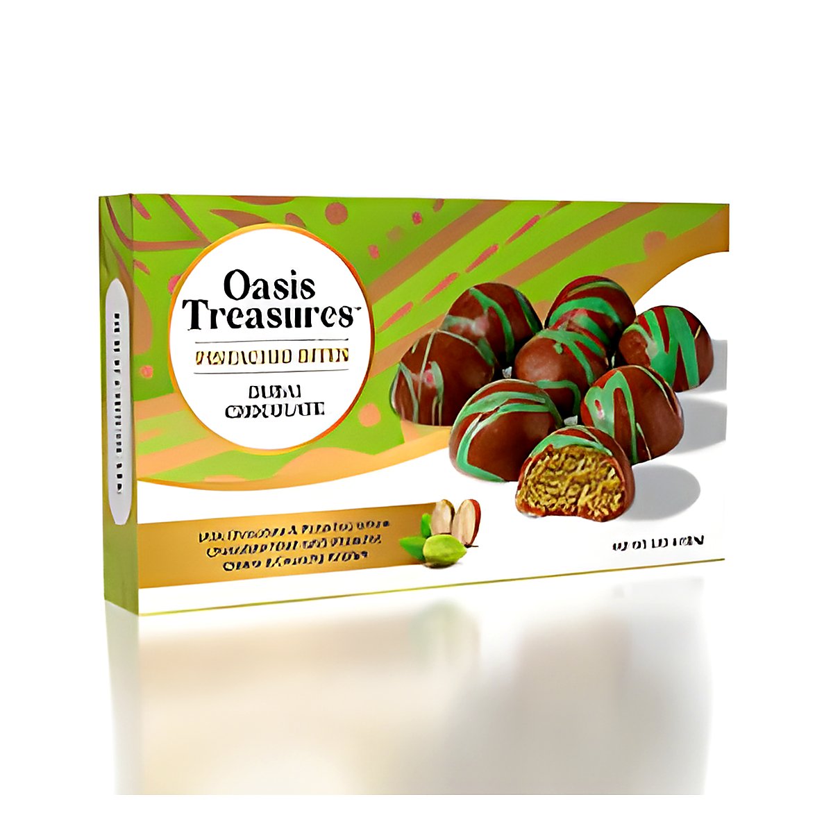 Oasis Treasures Dubai Chocolate Pistachio Bites - processed