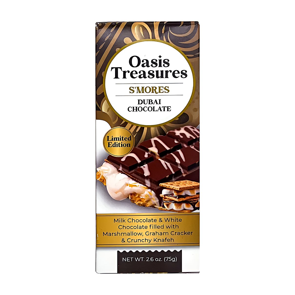 Oasis Treasures S’mores Dubai Chocolate - processed