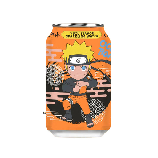 Ocean Bomb Yuzu flavor Sparkling Water Naruto