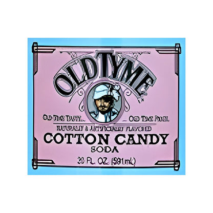 OLDTYME COTTON CANDY SODA - processed